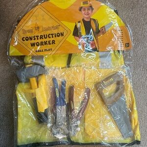 Dress Up America Construction Worker Role Play Set